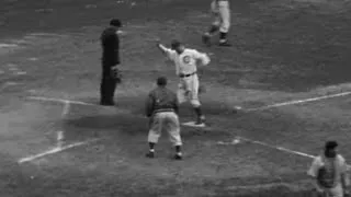 1945 WS Gm6: Hack's walk-off double forces WS Game 7