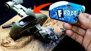 Make a Spaceship Diorama out of trash