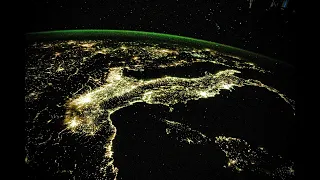 ISS Timelapse - Europe by Night (...and beyond) (02/04/05/07 September 2022)