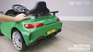 Mercedes Benz AMG GT R Kids 12V Battery Electric Ride On Car For Kids