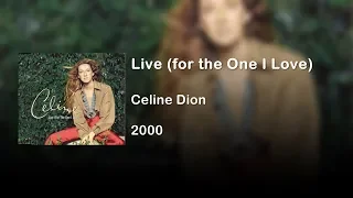 Celine Dion - Live (for the One I Love) | Letra Inglés - Español