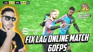 Fix Lag eFootball 24 Mobile  With Anti Lag Config | Support All Device