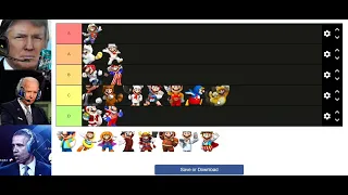 Trump, Biden, and Obama make a Mario alts tier list from Mario Kart Tour