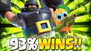 IT’S TAKING OVER!! NEW #1 BEST MEGA KNIGHT BAIT DECK IN CLASH ROYALE!! 🔥