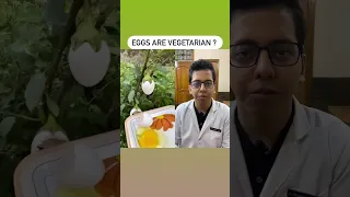 Are Eggs Vegetarian ? | Dt.Bhawesh | #diettubeindia #dietitian #eggs #vegetarian #shorts