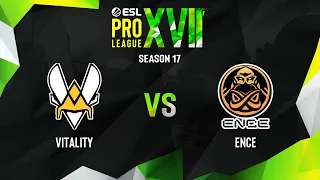 Vitality vs ENCE | Map 1 Nuke | ESL Pro League Season 17