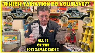 2022 Hot Wheels ZAMAC Series with RARE Variation | Hot Wheels