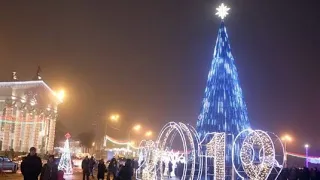 Главная ёлка Страны. 2019.Home Fir-tree of Belarus 2019