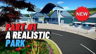 PLANET COASTER - New Realistic Park ep. 1, Entrance Tutorial (Sandbox Speed Build)