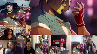 Streets of Rage 4 - Reveal Trailer gameplay reaction mashup 2018 by WRR