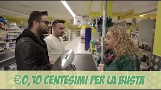 Quando fai la SPESA e ti chiedono i 10 #CENTESIMI per la BUSTA!