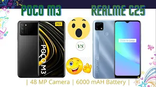 Poco M3 vs Realme C25 Complete Comparison | Which is better? 😉 |