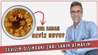 Akşamdan Bekletilen Ceviz Suyu Faydalı Mi? | Damar Açıcı Ceviz Suyu?