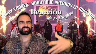 Reacción de Extranjero a Daddy Yankee - Homenaje Premios lo Nuestro 2019 | Reaction de Alemania