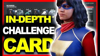 Ms. Marvel ALL Challenge Card rewards [Skins/Emotes/Nameplates/etc]