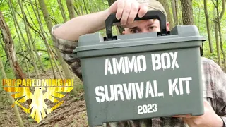 Ammo Box Survival Kit Build (15 min challenge) - Preparedmind101