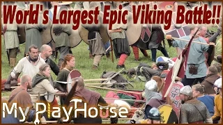 Vikings: World's Largest Epic Viking Battle - 570 Reenactors - 387