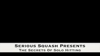 Squash Solo Hitting Drills