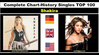 Shakira Singles-Chart-History