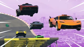 It's going to be a PHOTO FINISH on these GTA 5 Races..