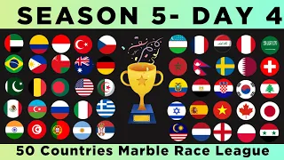 50 Marbles Race League | SEASON 5 DAY 4/10 | Algodoo