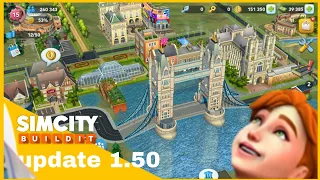 SimCity BuildIt Update 1.50.2 | Mayor's pass 33 London and New Buildings Overview