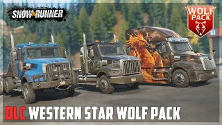 ТЯЖЕЛЫЕ ШОССЕЙНИКИ 🔥 DLC Western Star Wolf Pack ➤ SnowRunner