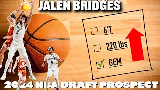 2024 NBA Draft Prospect Jalen Bridges | Baylor