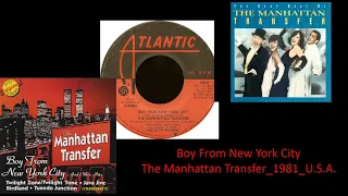 The Manhattan Transfer - Boy From New York City extended 1981 EUA