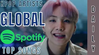 [TOP DAILY] SONGS BY KPOP ARTISTS ON SPOTIFY GLOBAL | 10 NOV 2022