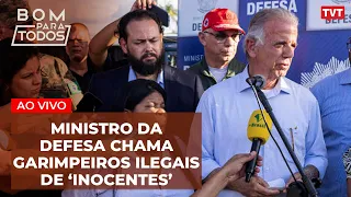 Múcio chama garimpeiros ilegais de ‘inocentes’| Lula vai aos EUA para visita à Casa Branca