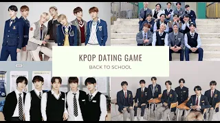 KPOP DATING GAME | Back to School Version