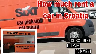 How much renting a car in Split Croatia Airport | Sixt rent a car