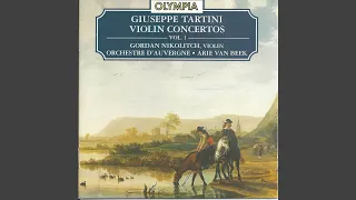 Concerto in D major, D.15: II. Cantabile