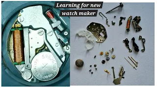 hmt 2030 Quartz Watch movement Service And Repair