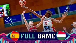 Spain v Hungary | Full Basketball Game | FIBA Women's EuroBasket 2023 Qualifiers