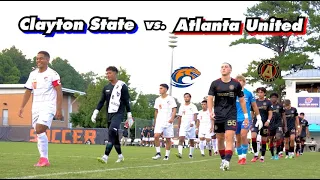 THIS D2 COLLEGE BEAT AN ATLANTA UNITED ACADEMY!