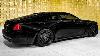 €1M Rolls-Royce Wraith Black Badge by NOVITEC - Sound, Interior and Exterior