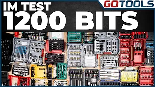 Der GROSSE BIT-Set TEST | Wera, Bosch, Milwaukee, Metabo, Makita, Hilti, uvm. | inkl. Verlosung