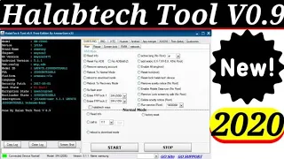 Halabtech Tool v0.9 Free 2020 For Samsung HTC Huawei FRp Lock Flashing Imei Repair