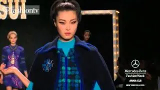 Anna Sui Fall/Winter 2013-14 | New York Fashion Week NYFW | FashionTV