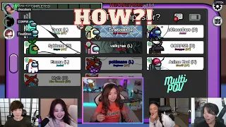 Tina Silences Pokimane w/ a Death Note Execution FULL MULTI POV (w/ Valkyrae, Sykkuno, Toast)