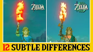 12 Other Subtle Differences between Zelda: Tears of the Kingdom and BOTW