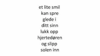 Sputnik - Lukk Opp Din Hjertedør (Lyrics)