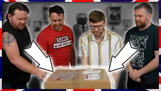 Americans Receive First GIANT BRITISH Package! | Unboxing