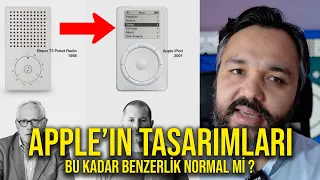 Apple'ın tasarımları | Bu kadar benzerlik normal mi ?