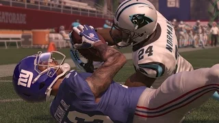 ODELL BECKHAM JR VS JOSH NORMAN THROUGH THE YEARS - MADDEN 15 - MADDEN 17