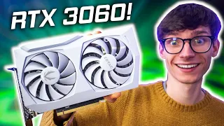 Zotac RTX 3060 AMP White Edition Review & Cyberpunk Benchmarks!