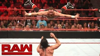 Sami Zayn vs. Seth Rollins: Raw, 1. August 2016