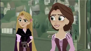 רפונזל - פלונטר יוצאת להרפתקאה | בראש של רפונזל | Rapunzel's Tangled Adventure